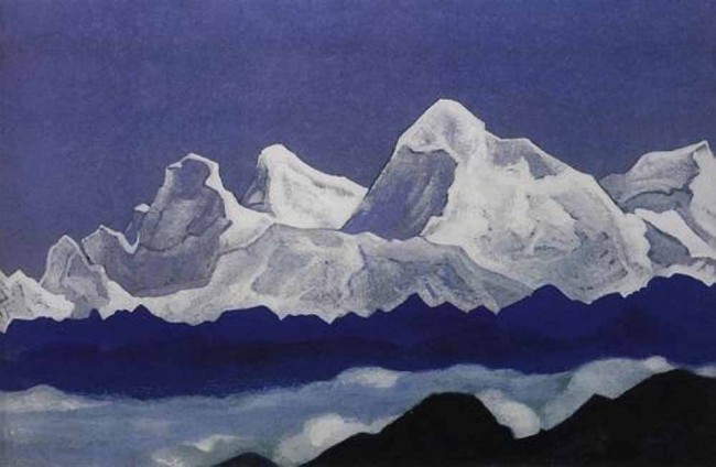 Сочинение по картине: Рерих - "Эверест (Джомолунгма)"